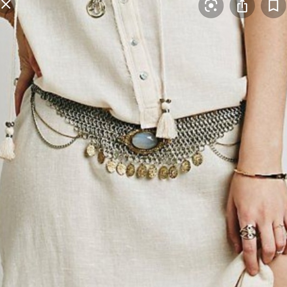 Free People Chain Belt